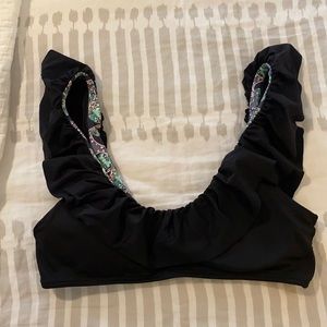 Maaji ruffle bikini top